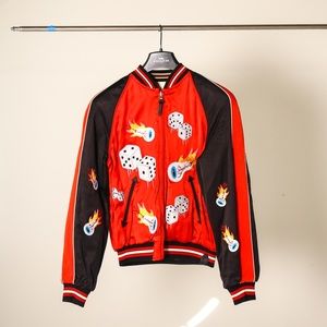 Coach x Gary Baseman Embroidered Bomber Jacket - Reversible